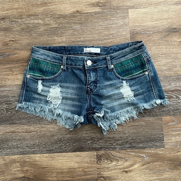 Empyre Pants - Y2k Empyre cutoff festival shorts Juniors 9